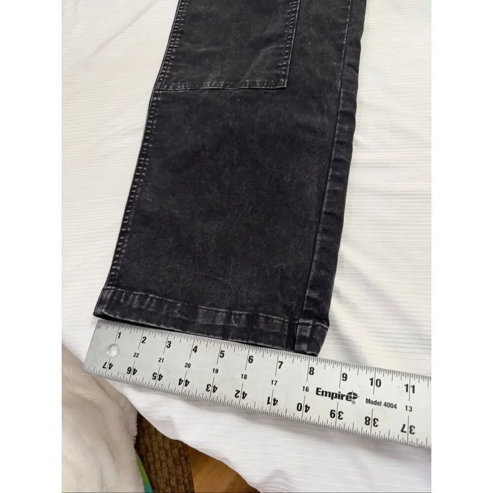 Empyre Brooke Mineral Wash Black Carpenter Jeans Size Small